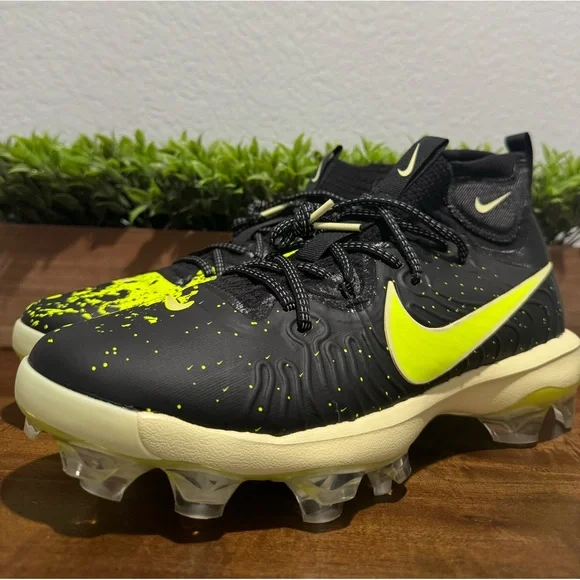 Nike Alpha Huarache NXT MCS “All Star” Black/Lime/Volt Baseball Cleats